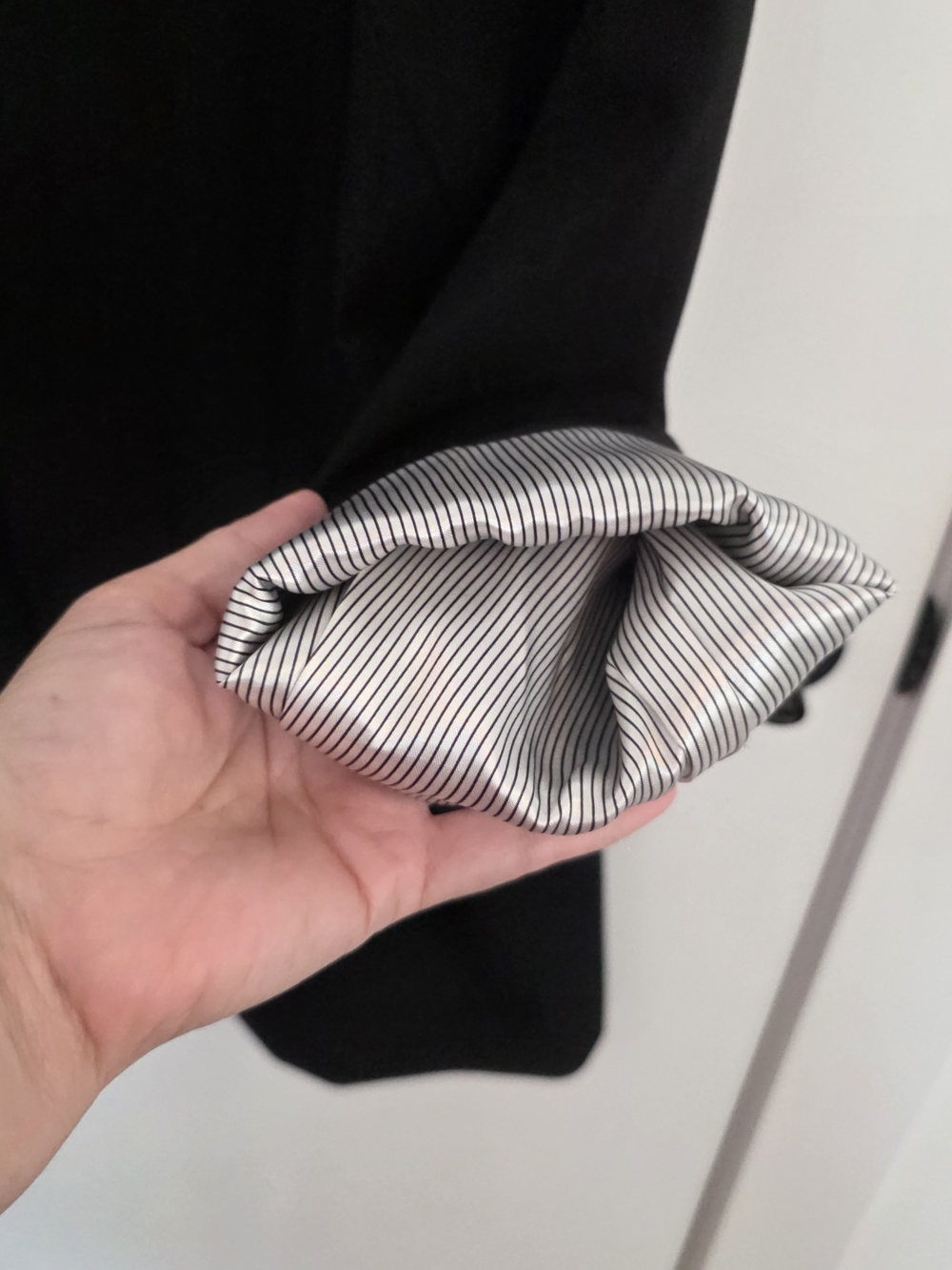 Calvin Klein Black Longline Open-Front BLAZER / JACKET - Picture 10 of 15